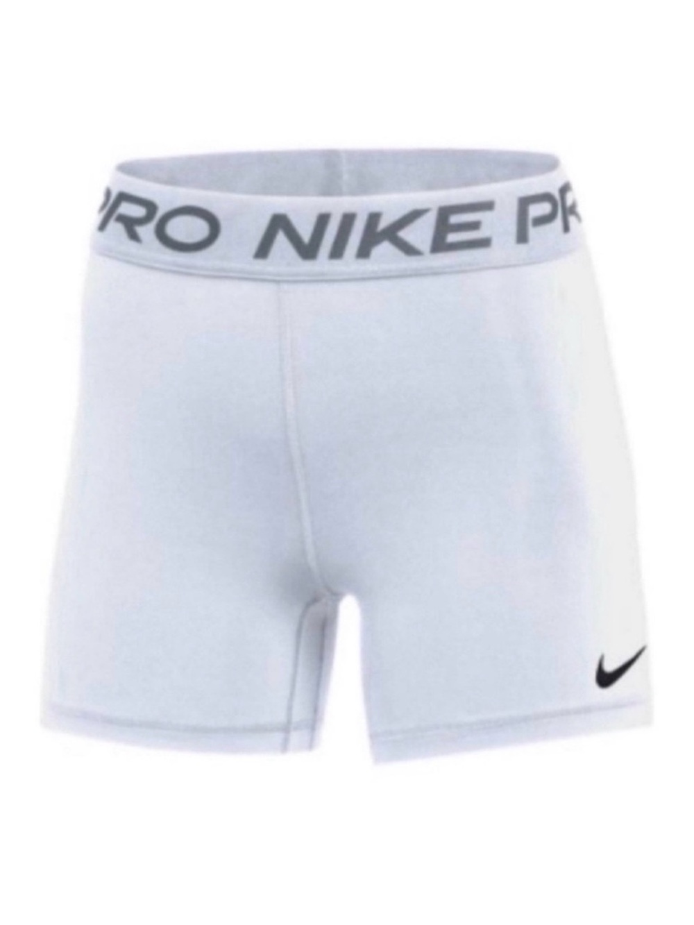 NWT Nike White Pro 365 5” Shorts Size Small